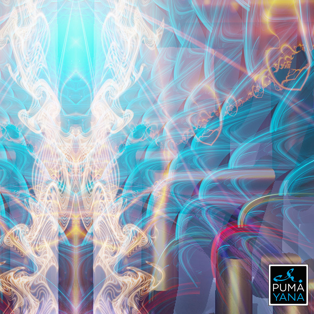 Monkey Mind Cosmic Poster | Art Print | Meditation | Spiritual | Visio ...