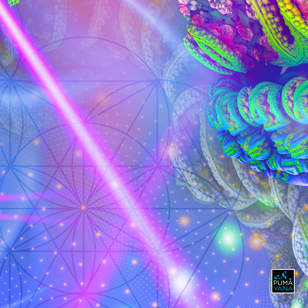 Psychedelic Art, psychedelic tapestry, EMF pendant