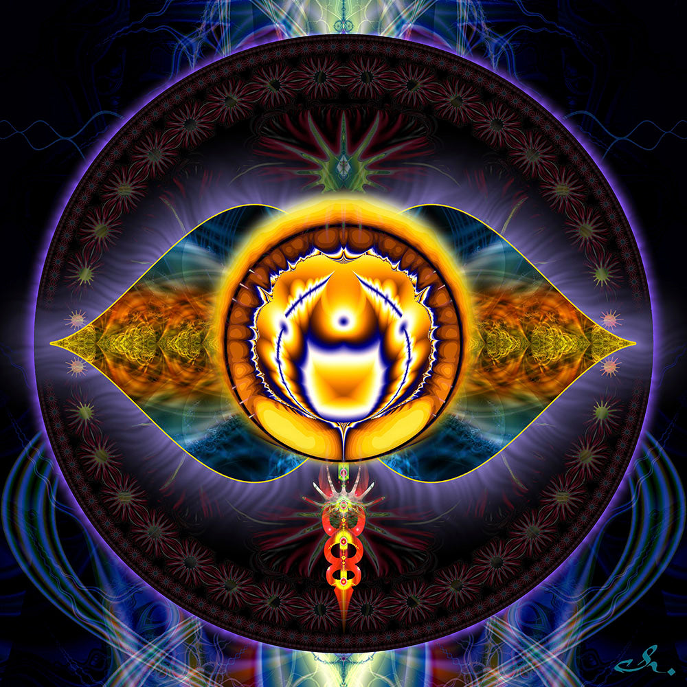 third eye chakra canvas