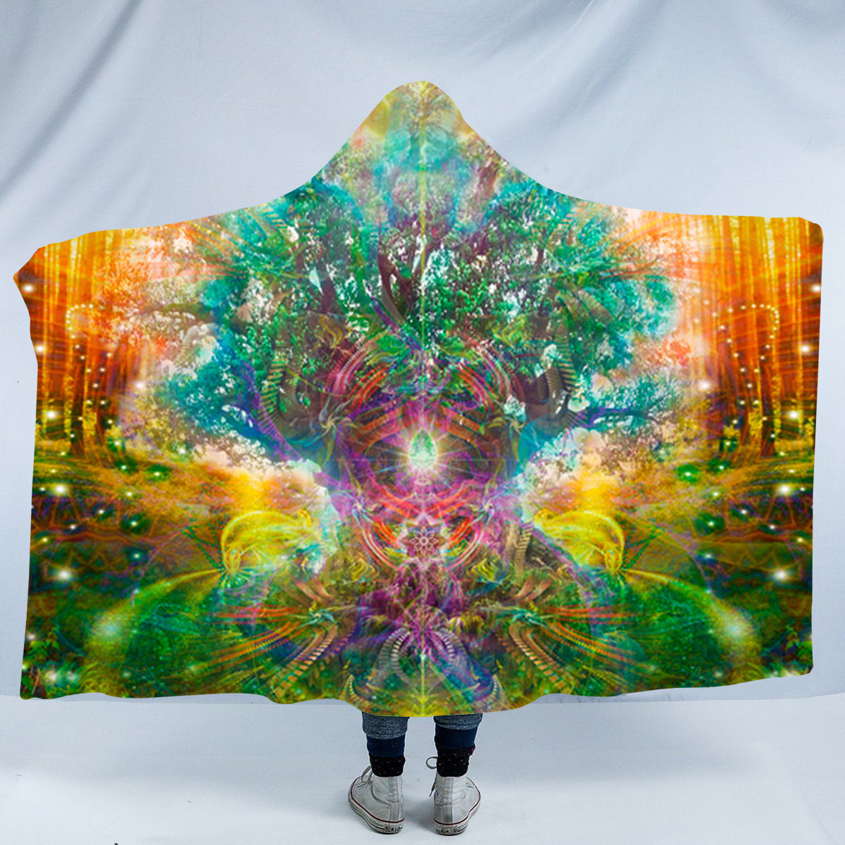 Tree Of Life Hooded Blanket