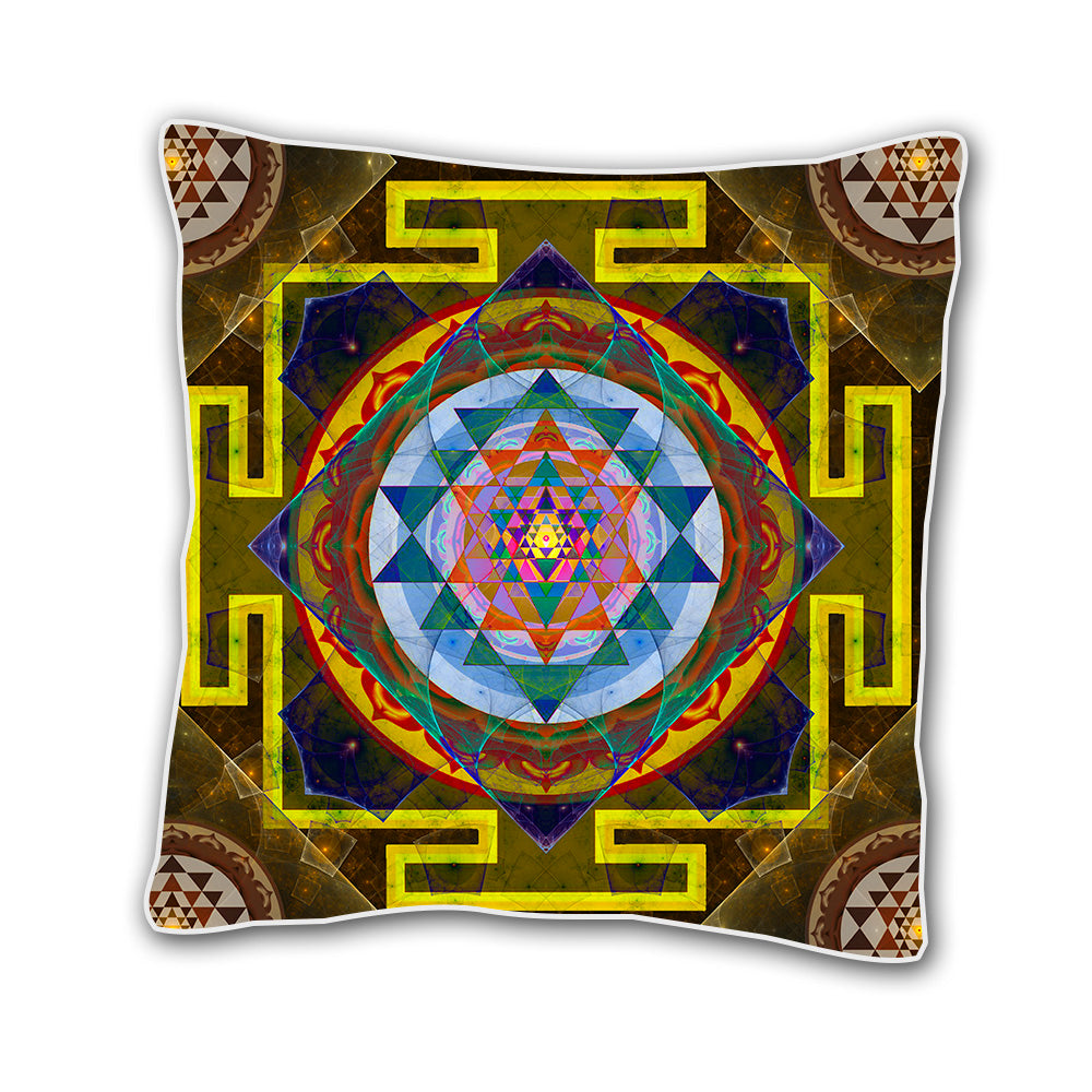 Sri Yantra Meditation Cushion Cover