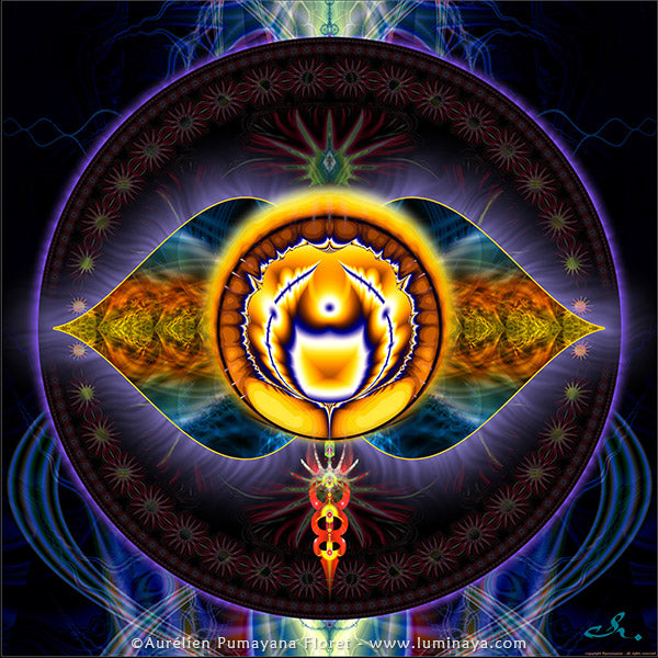 Third Eye Chakra, Ajna Chakra | Healing Visionary Artwork