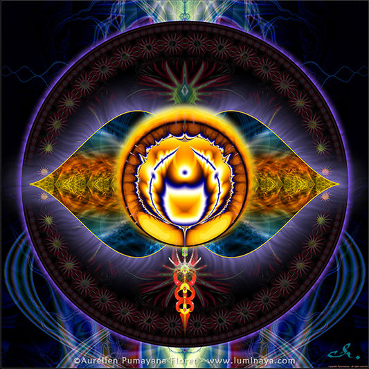 Third Eye Chakra, Ajna Chakra | Healing Visionary Artwork