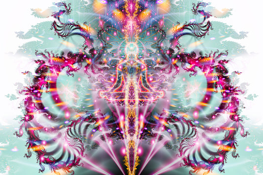 Divine Awakening | Spiritual Visionary Artwork