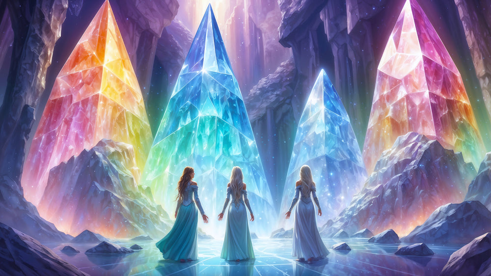 Lemurian Goddesses | Galactic Visionary Artwork