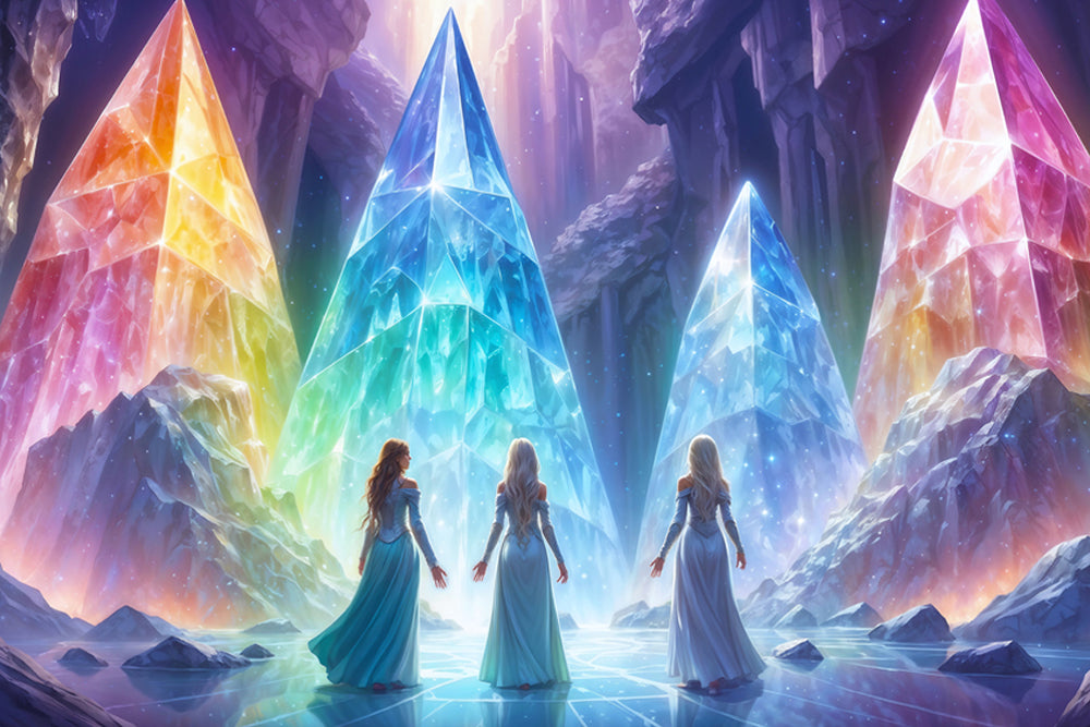 Lemurian Goddesses | Galactic Visionary Artwork