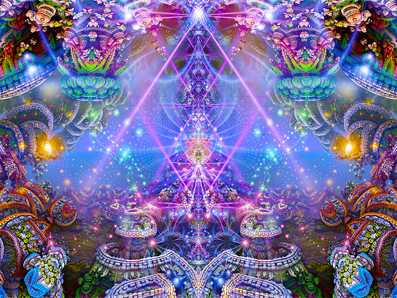 Gates Of Atlantis | Spiritual Visionary Artwork