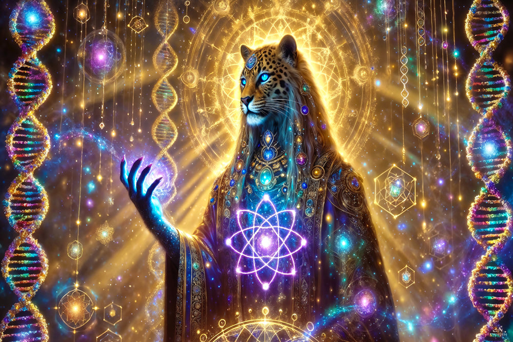 Lyran DNA | Galactic Visionary Artwork