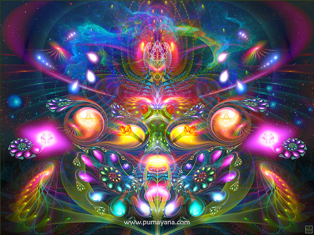 Frog DiMiTri Spirit | Animal Totem Visionary Artwork