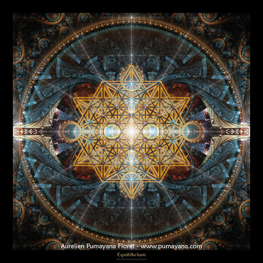 Equilibium | Sacred Geometry Visionary Artwork