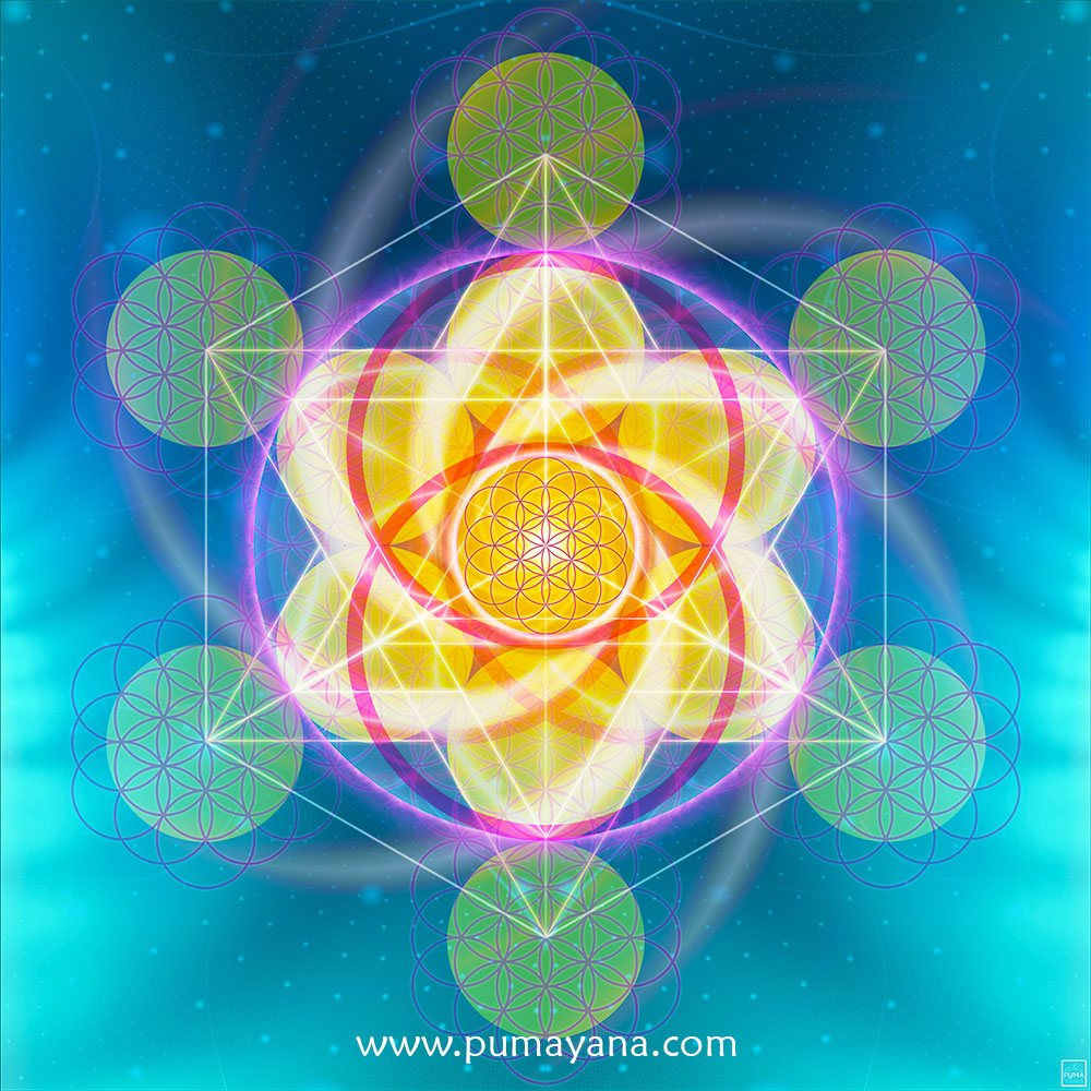 Light Activation | Sacred Geometry Visionary Artwork