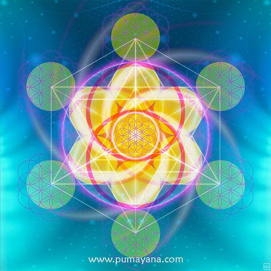 Light Activation | Sacred Geometry Visionary Artwork