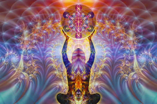Noces Alchimiques | Spiritual Visionary Artwork