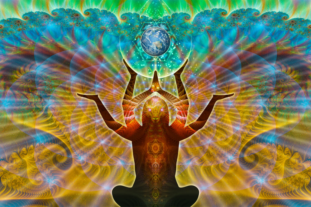 Noces Chamaniques | Spiritual Visionary Artwork