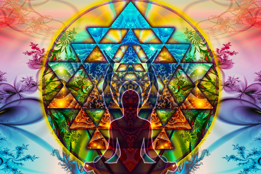 Noces Tantriques | Spiritual Visionary Artwork