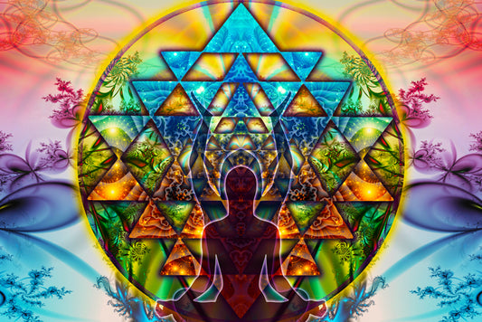Noces Tantriques | Spiritual Visionary Artwork