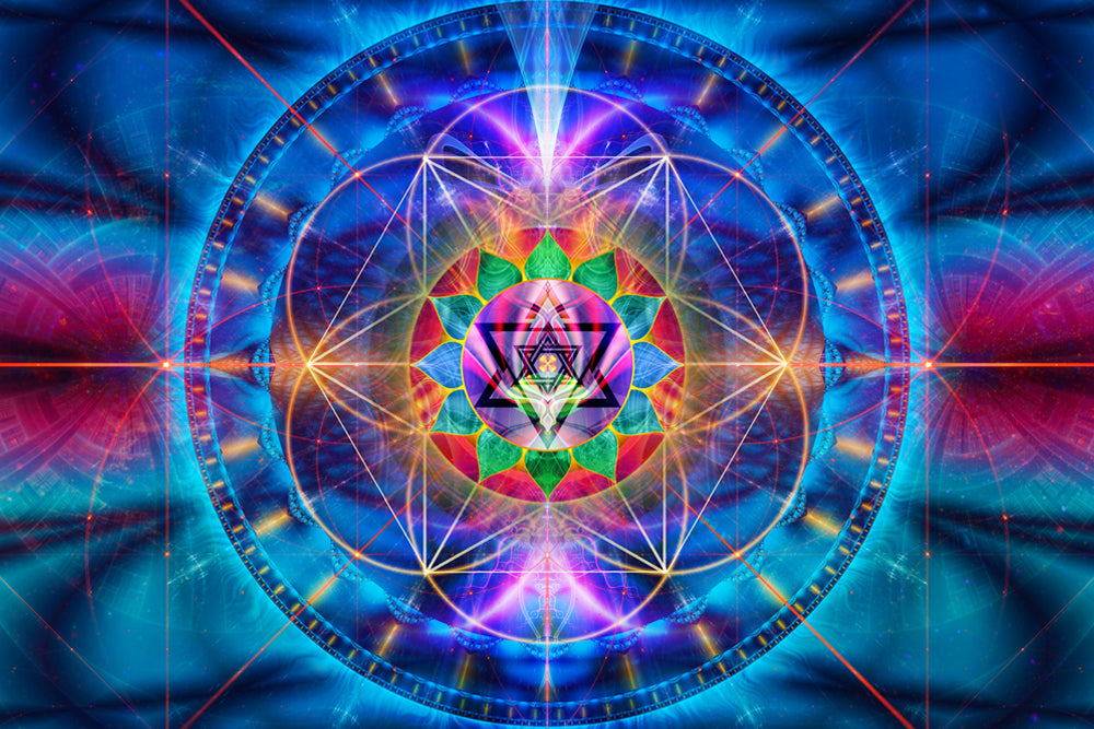 One Heart Mandala | Spiritual Visionary Artwork