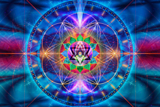 One Heart Mandala | Spiritual Visionary Artwork