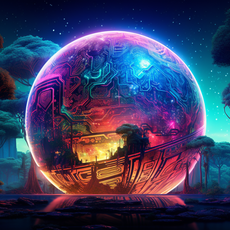 DMT land UV Reactive Wall Hanging | Shamanic Wall Hanging | Visionary Psychedelic Art | UV Ink Blacklight Psychedelic Tapestry