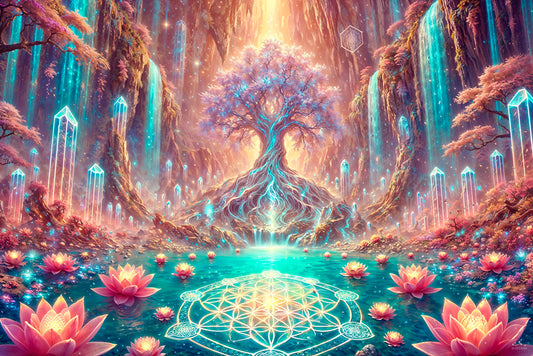 Sacred Garden | Galactic Visionary Artwork