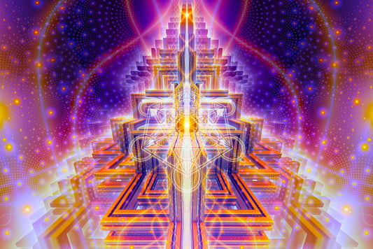 Spread the Light | Spiritual Visionary Artwork