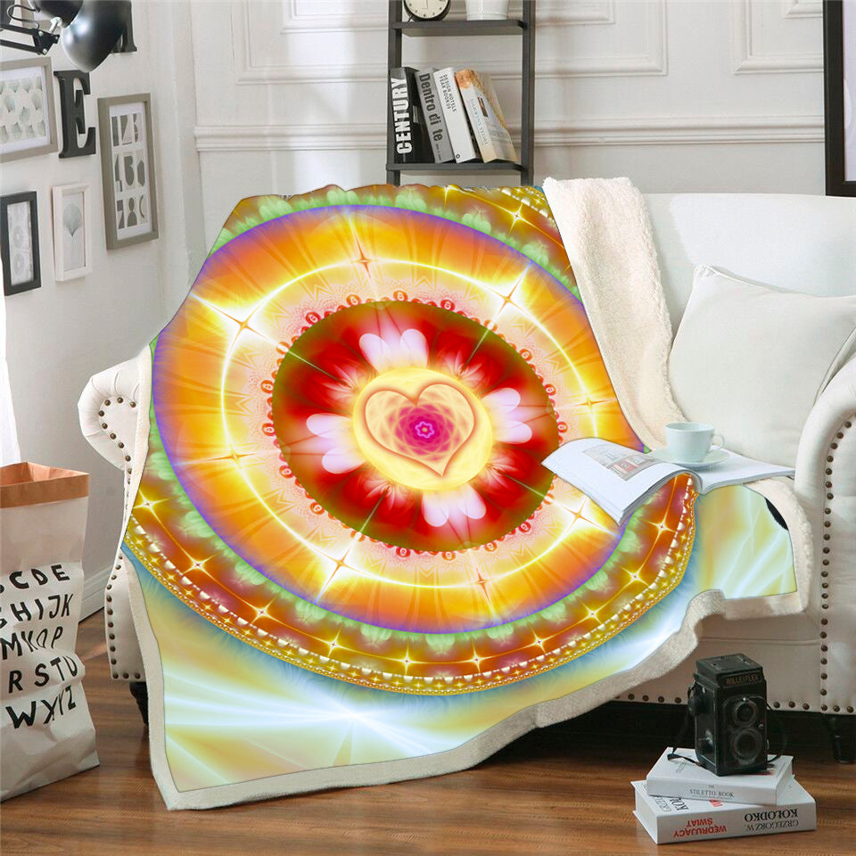 Heart Healing Throw blanket 1