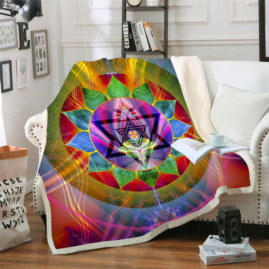 Chakra Throw Blanket 2