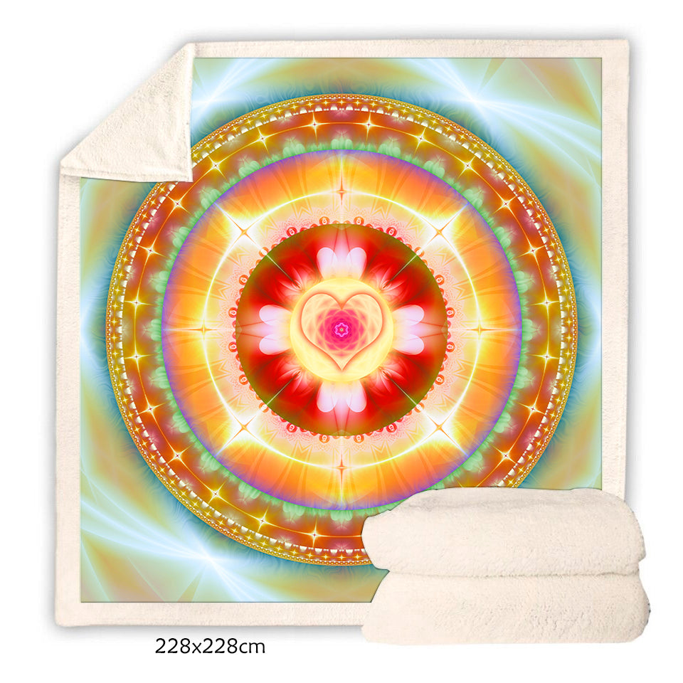 Heart Healing Throw Blanket 2