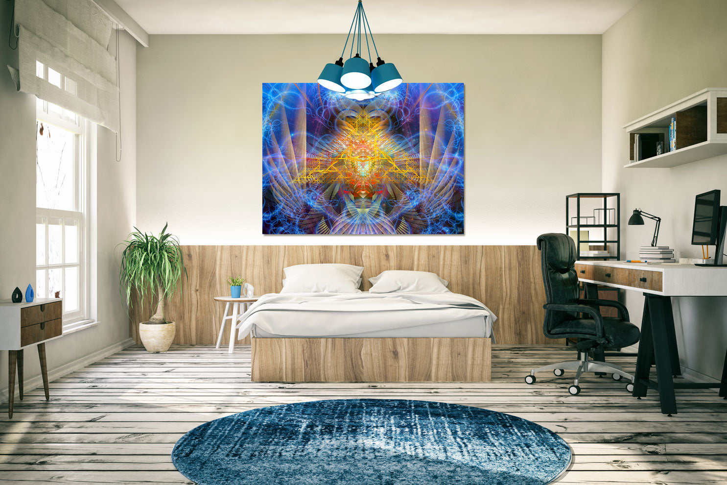 Energy Frequency Wall Hanging