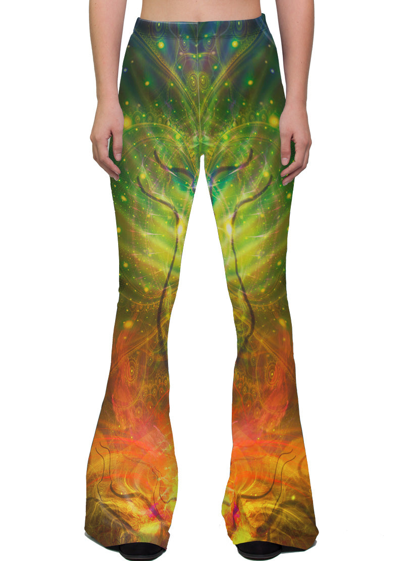 Sacred Geometry Bell Bottoms