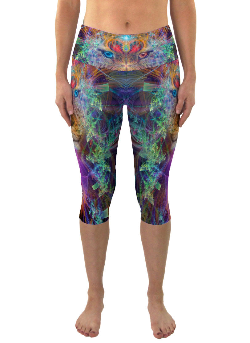 Electric Forest Cropped Leggings 2