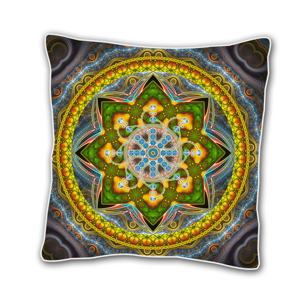 sacred geometry Throw Pillow Cover