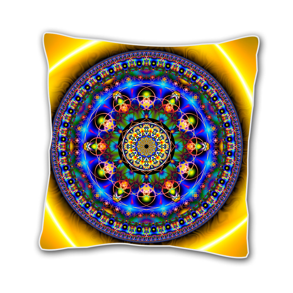 Blue Lotus Cushion Cover