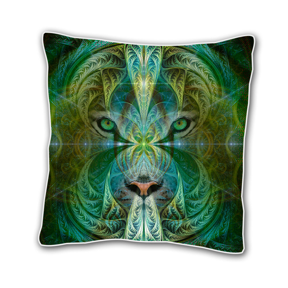 White Tiger Cushion Cover