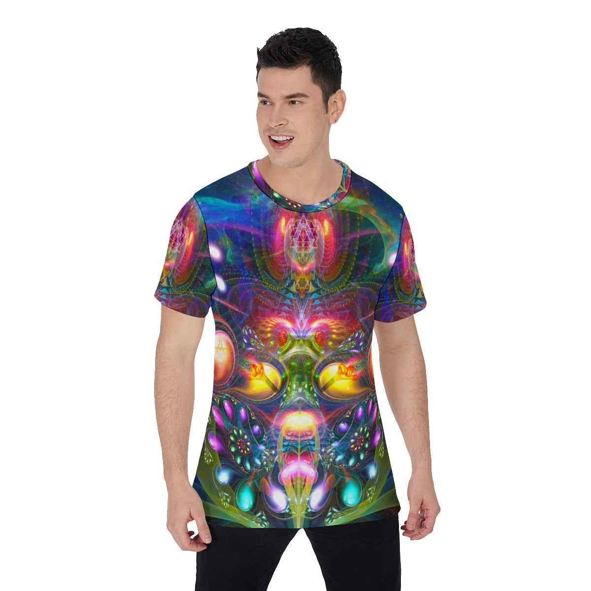 Trippy Psychedelic Men's T-shirt 