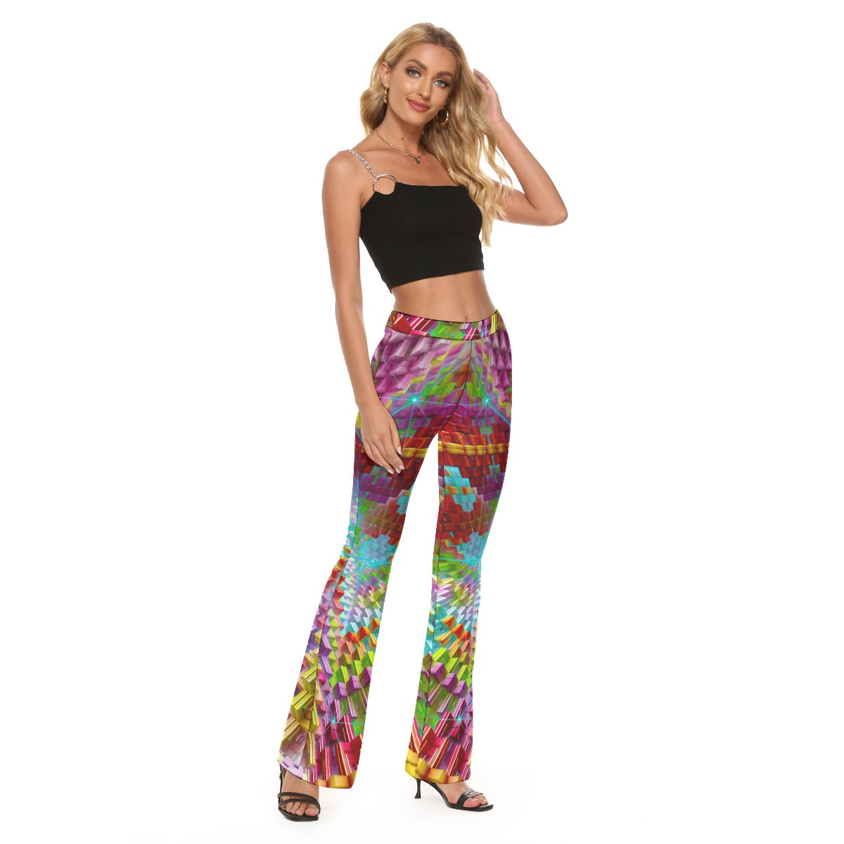 psychedelic bell bottoms