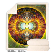 Abundancia Sherpa Fleece Blanket 2