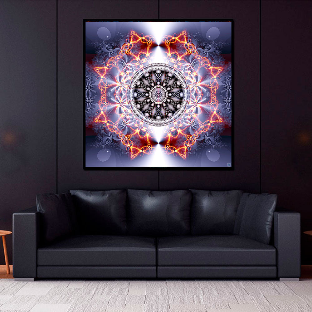 DNA Tapestry | Psychedelic Mandala Art | Activated DNA