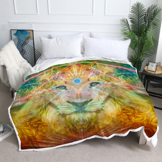 Lion Throw Blanket