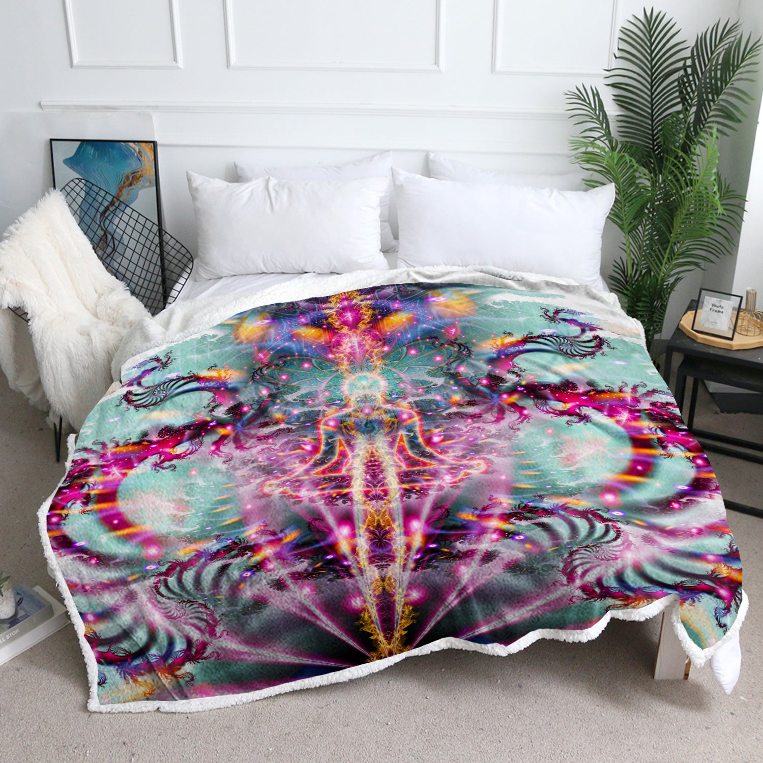Spiritual Throw Blanket 