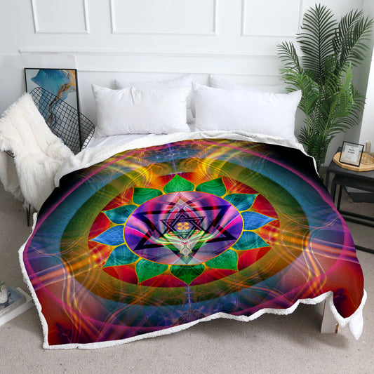 Chakra Throw Blanket 1