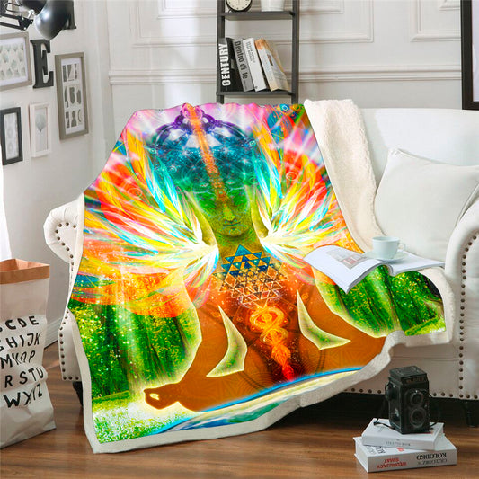 Meditation Throw Blanket 2