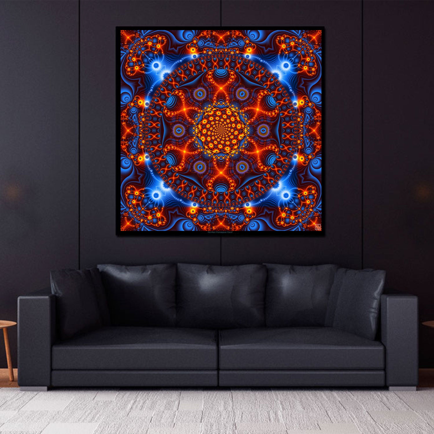 Psychedelic Tapestry | DNA Wall Hanging | Trippy Art | Cactivated DNA
