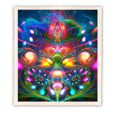 Dimitri The Frog 1 sherpa blanket