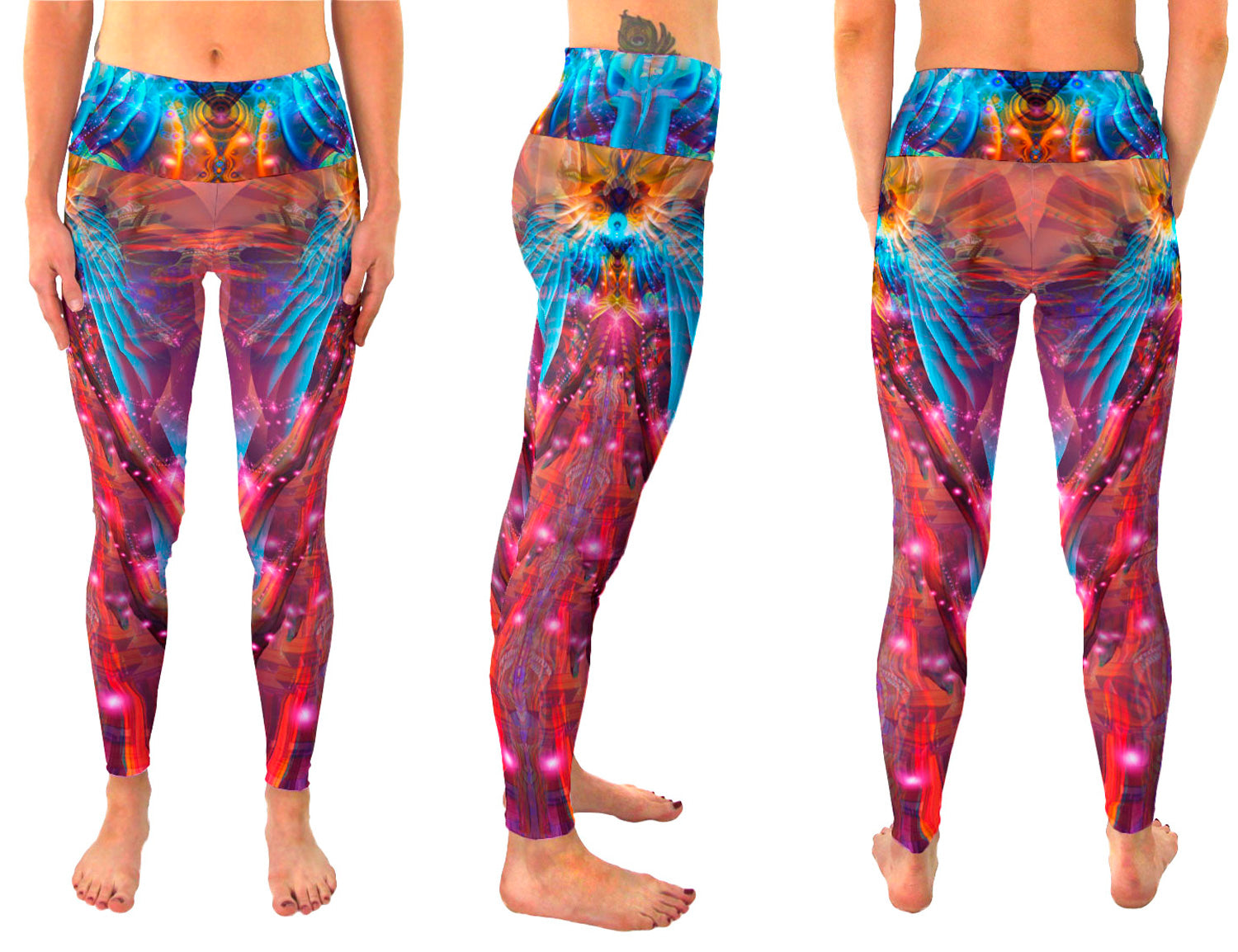 Festival Leggings, Eco Yoga Pants