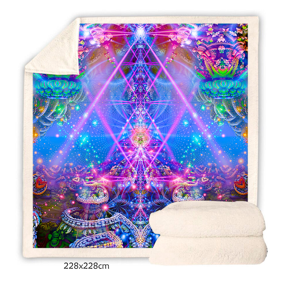 Trippy Throw Blanket 2