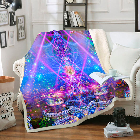 Trippy Throw Blanket 1