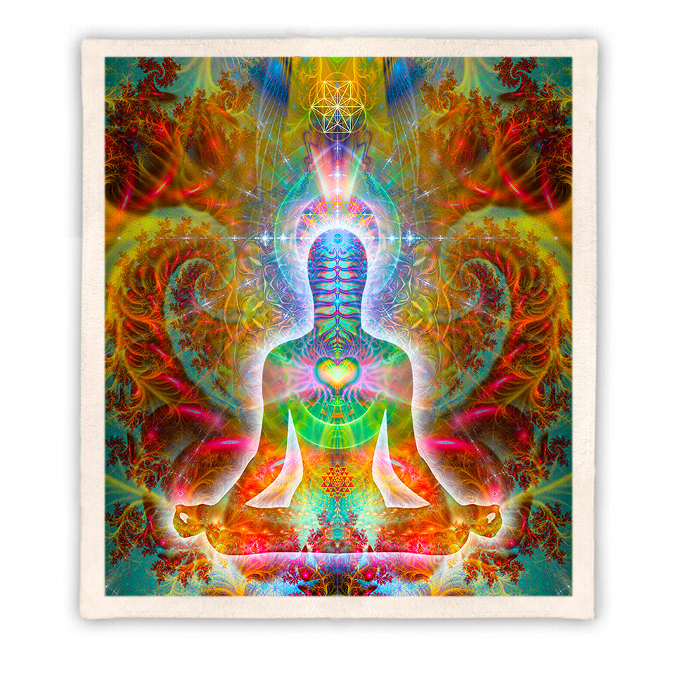 HeartSoul Heart Chakra Throw Blanket 1