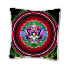 Heart Chakra Cushion Cover