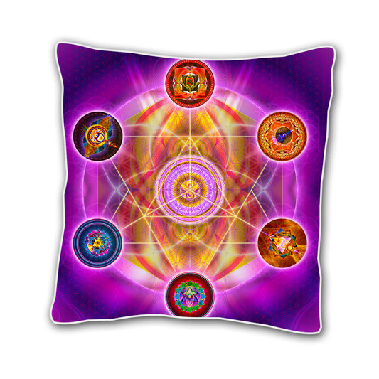 Chakras Cushion Cover